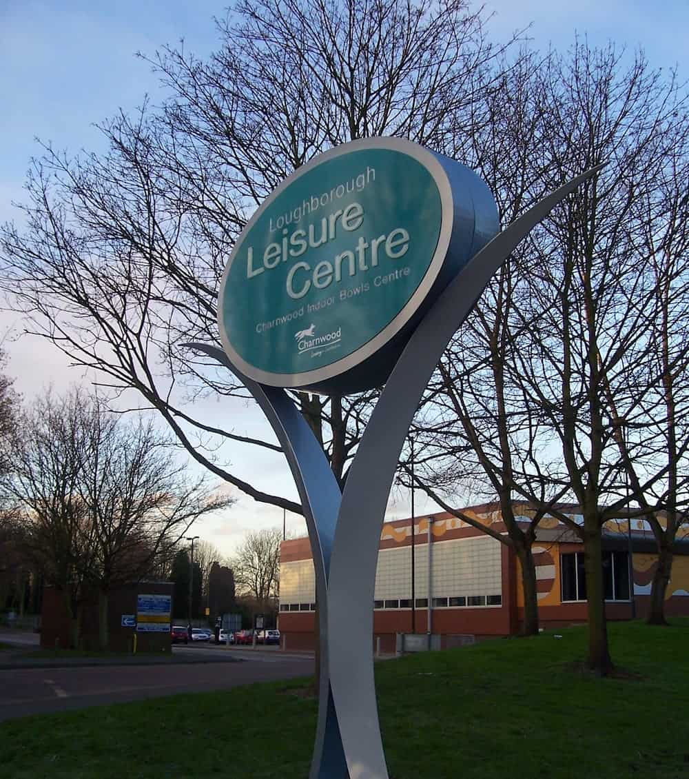 Leisure Centre Sign